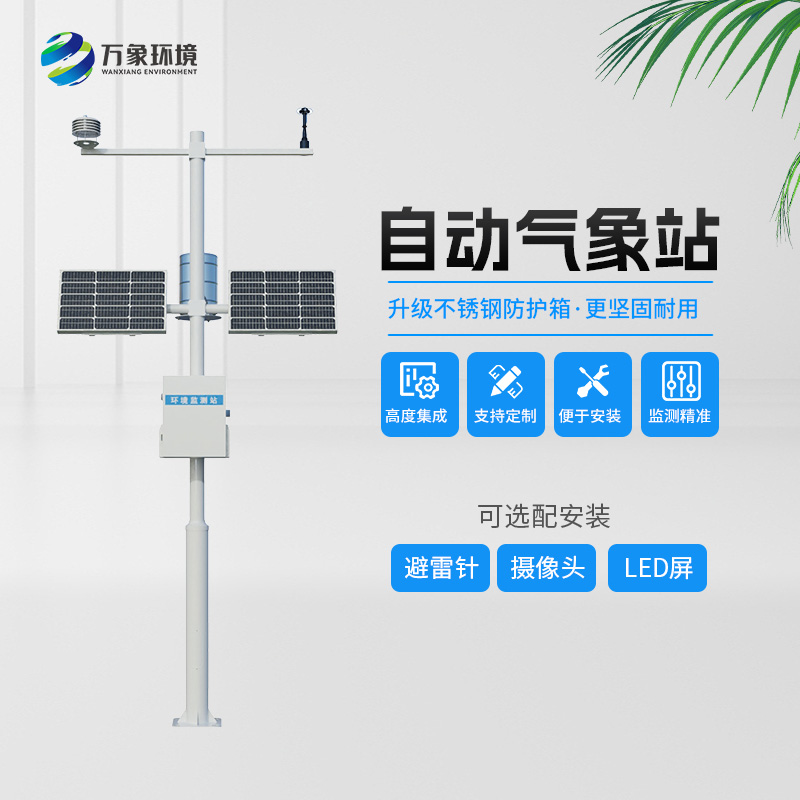 農業氣象綜合監測站對于種植地的氣象環境是如何把控的？